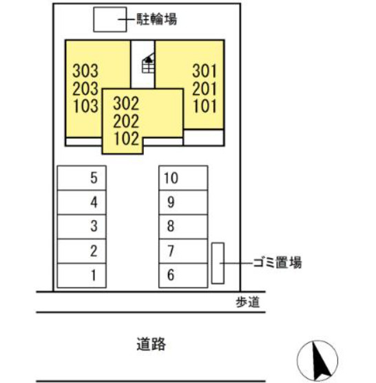 PREMILIFE汐見の区画図