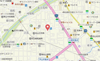 【地図】 | 白石住宅 １棟