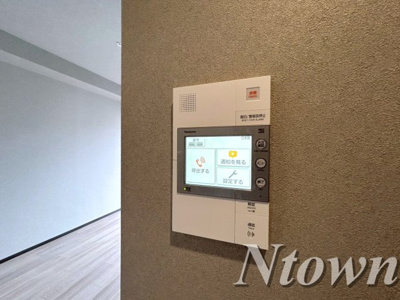 【セキュリティ】 | プレサンスレイズ千種今池Ⅱ | モニタ付きインターホンです。