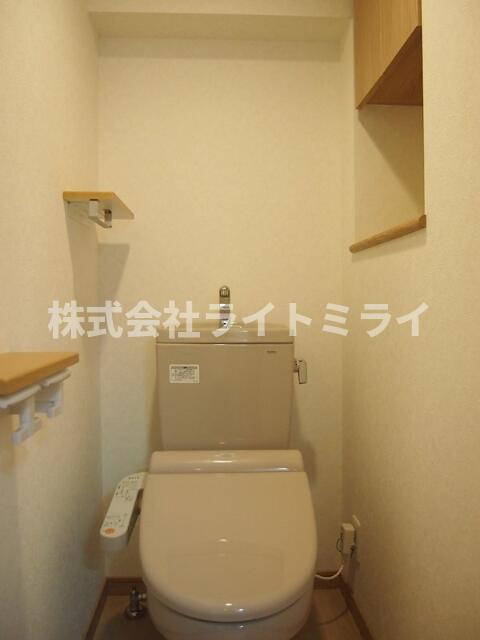 ルーブル豊島千川のトイレ|ウォシュレット 