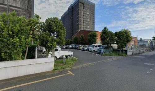 グリーンパーク鳩ヶ谷Ｂ棟の外観|外観は落ち着いています