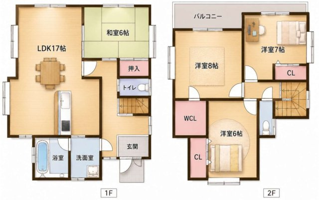 姫路市大塩町　　山陽電鉄「大塩駅」徒歩8分の間取り