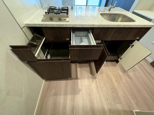 オーベルアーバンツ秋葉原のキッチン