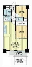 【間取り】 | レーベンハイム常盤台 | 間取りです。