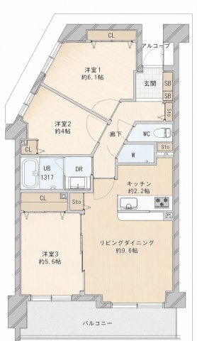 パルテール砧の画像