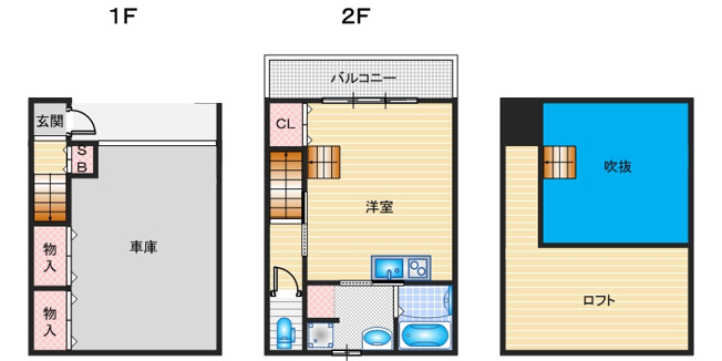 【間取り】 | ＲＩＨＩＴＯ一津屋ＧＨ