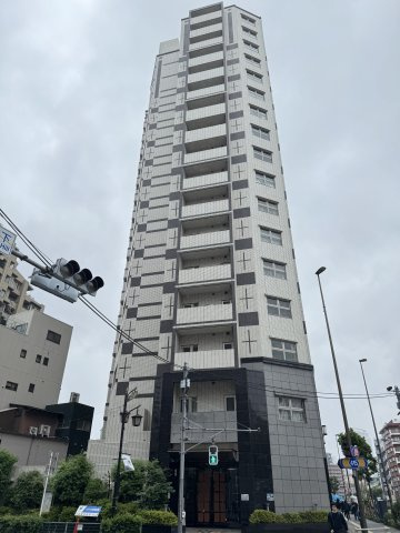 グラーサ白金高輪　14Fの外観