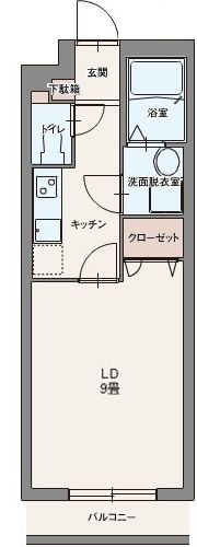 【間取り】 | アロッジオ淵野辺1(アロッジオフチノベワン)