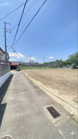 山口町上山口1丁目の前面道路含む現地写真