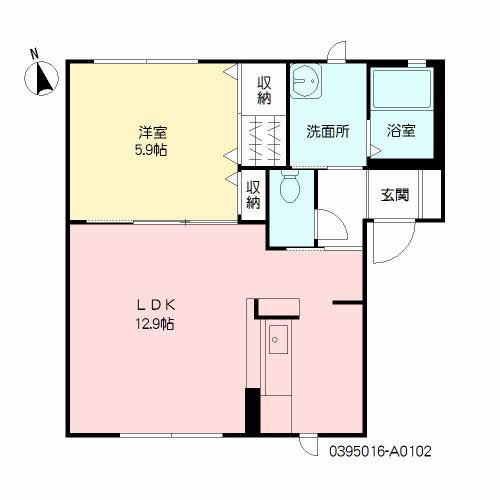 サウセプラードの間取り