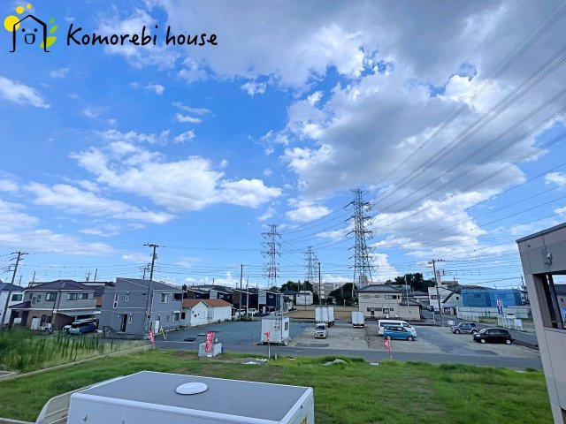 桶川市坂田西　新築一戸建て　タマタウン　01の展望|26.8.8撮影済み