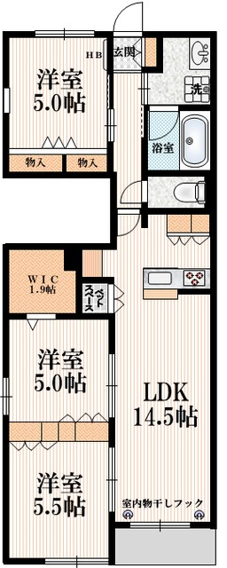 グリーンヒルの間取り|★間取図★