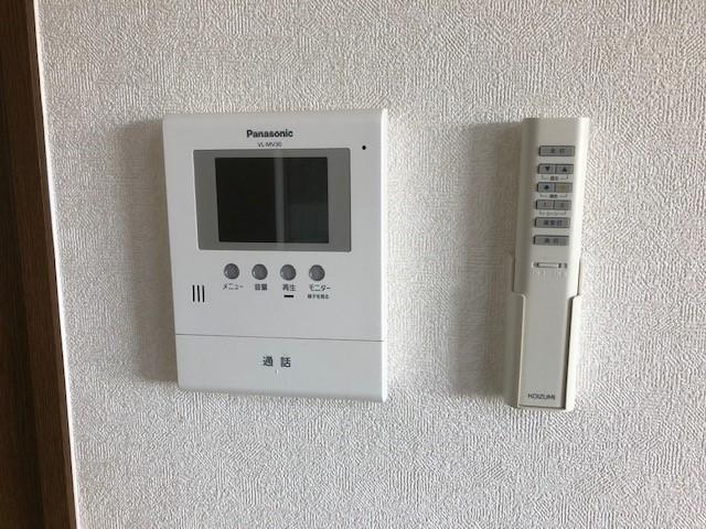 ハイツディオのセキュリティ|カメラ付インターホン