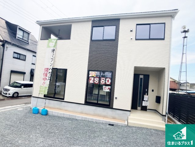 姫路市庄田　第3期　新築一戸建ての外観|安心の10年保証！外観を美しく保ち、雨水で汚れを落とします！気になることがありましたら、お気軽にお問い合わせください！