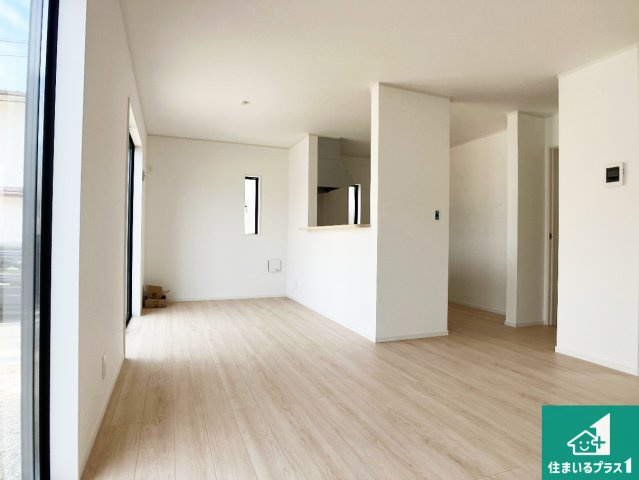 姫路市庄田　第3期　新築一戸建ての外観|周辺は落ち着いた街並みの住宅地！子育てがしやすい住環境です！まだ未完成ですが、現地でしかわからない事もございます。是非一度ご覧ください。