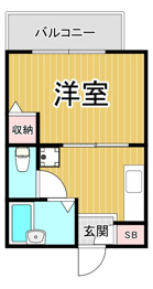 ソレイユ綾羽の間取り