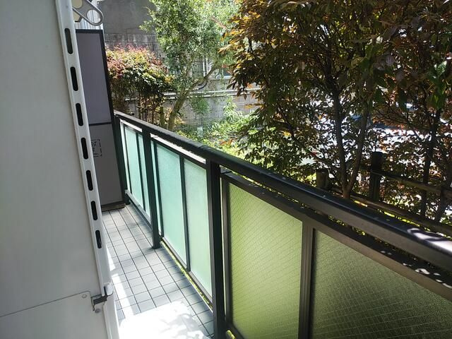 シェモア東砂のバルコニー