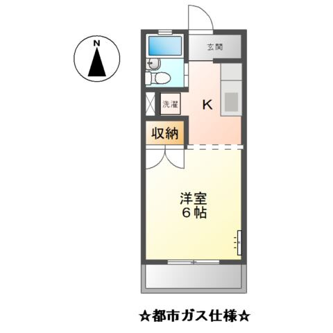 リバーサイドＯＮＥの間取り