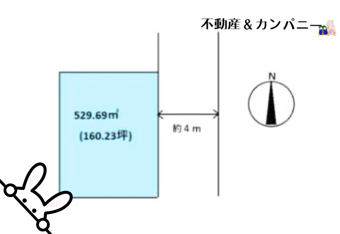 松前町西古泉のおトチ　伊予郡松前町大字西古泉売土地の土地図