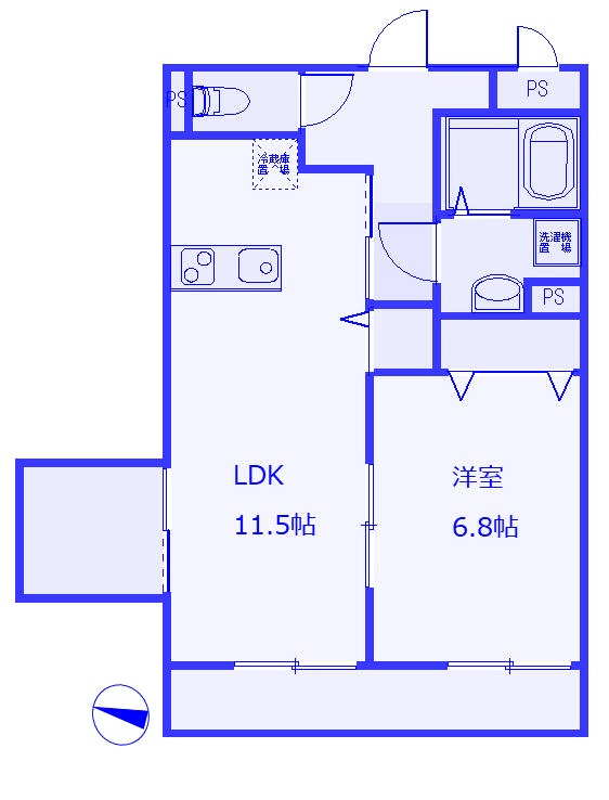 Residence Vaicaの間取り