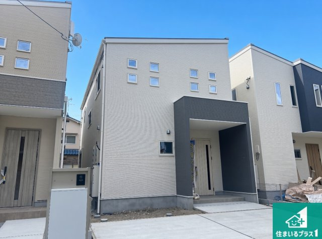 尼崎市東園田町　第29期　新築一戸建ての外観|安心の10年保証！外観を美しく保ち、雨水で汚れを落とします！気になることがありましたら、お気軽にお問い合わせください！