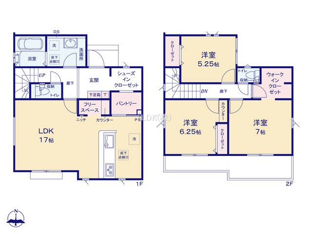 【間取り】 | 新築戸建／ふじみ野市長宮２丁目（全4棟）