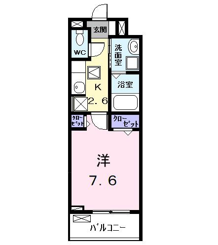 エクセルシオールⅡの間取り