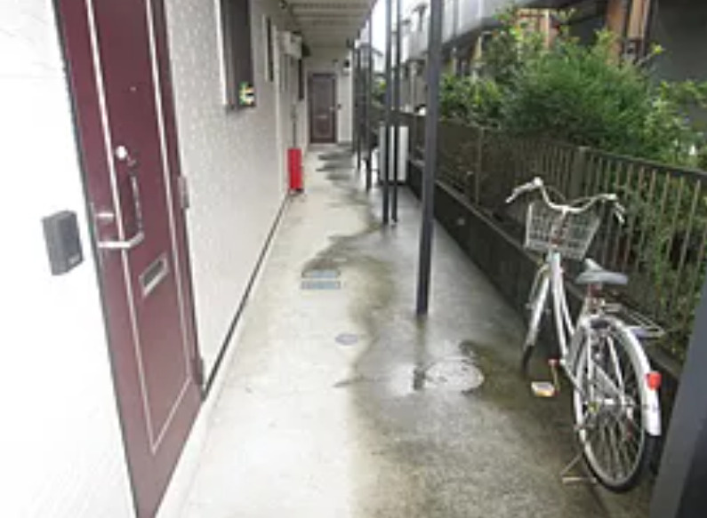 桜ハイツのロビー