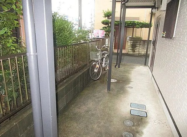 桜ハイツのロビー