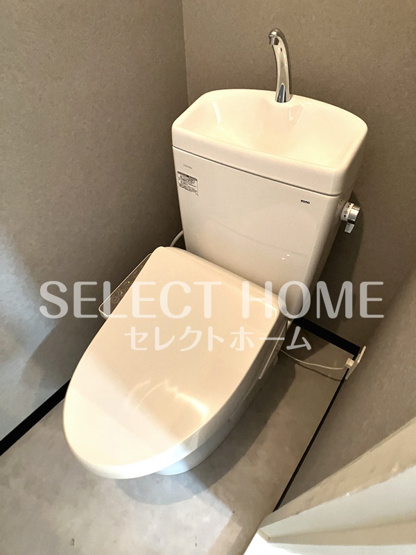 【トイレ】 | コーポむつみⅠ | コンパクトで使いやすいトイレです