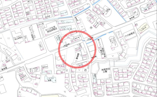 妹尾貸店舗・事務所の地図