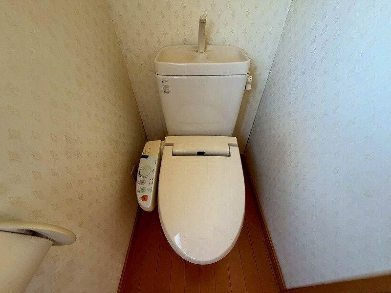米子市富益町中古戸建のトイレ|トイレになります。綺麗に使用されております。