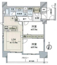 【間取り】 | プレサンスロジェ本町