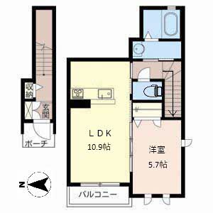 【間取り】 | シャーメゾンソレイユ