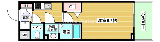 【間取り】 | Alivis福島海老江