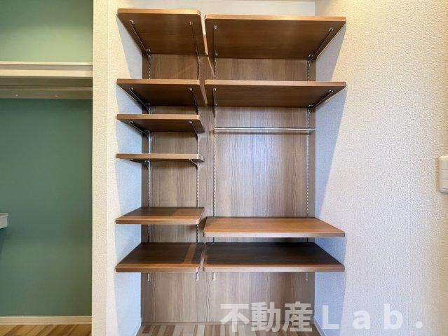 ニュー・デパーチャーの収納