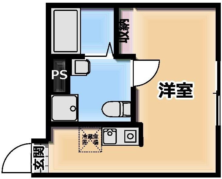 KI-FLAT　高島平の間取り