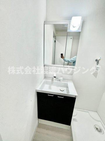 EIJU加島Aの洗面所