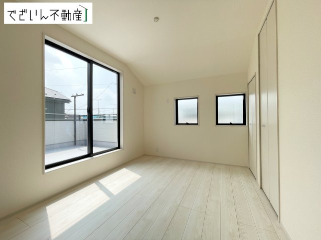 【洋室】 | Livele Garden.S久喜市吉羽第5　新築住宅 | ≪2号棟≫
現地(2026年7月撮影)