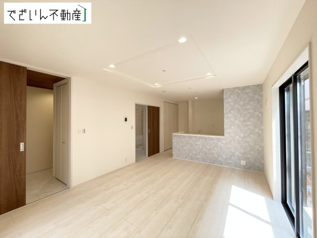 【居間・リビング】 | Livele Garden.S久喜市吉羽第5　新築住宅 | ≪2号棟≫
現地(2026年7月撮影)