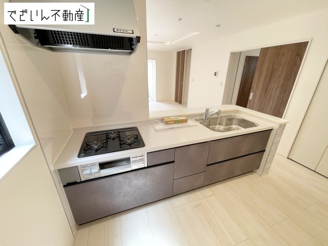 【キッチン】 | Livele Garden.S久喜市吉羽第5　新築住宅 | ≪2号棟≫
現地(2026年7月撮影)