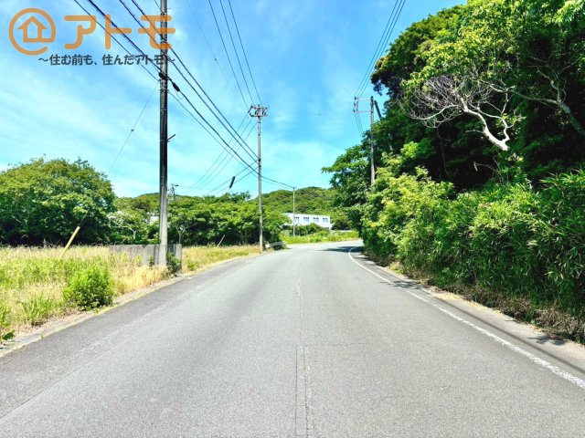 【前面道路含む現地写真】 | 御前崎市白羽　土地