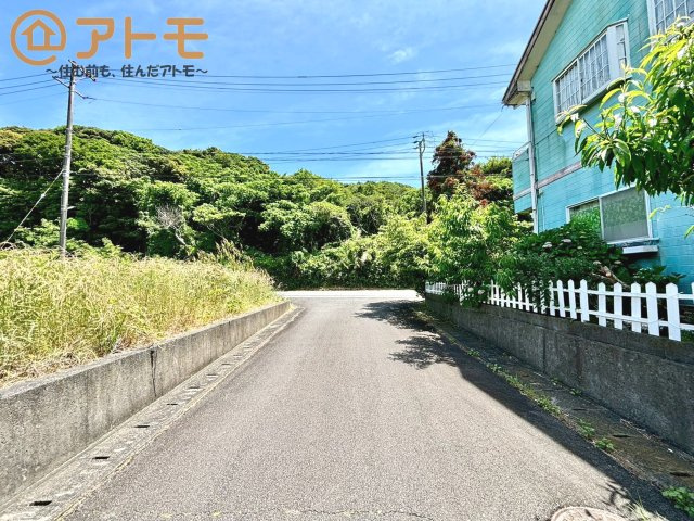 【前面道路含む現地写真】 | 御前崎市白羽　土地