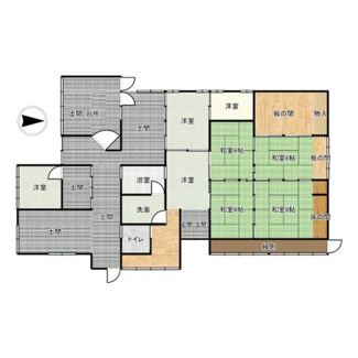 【間取り】 | 丹波篠山市下原山　戸建て