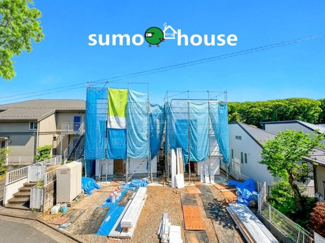 新築戸建常盤台　1号棟の前面道路含む現地写真|前面道路含む現地写真です