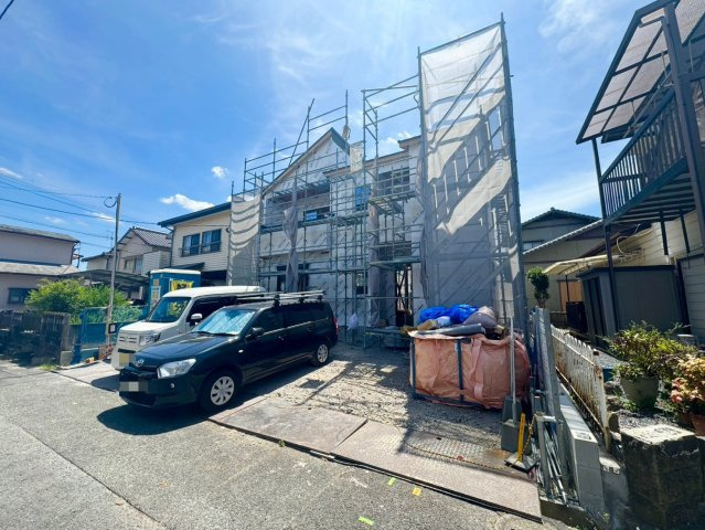 Adoble+アドブル＋小倉南区中曽根6丁目4期　【小倉南区　新築戸建て】の前面道路含む現地写真|現地撮影　2026,7,31　Adoble+アドブル＋小倉南区中曽根6丁目4期　【小倉南区　新築戸建て】