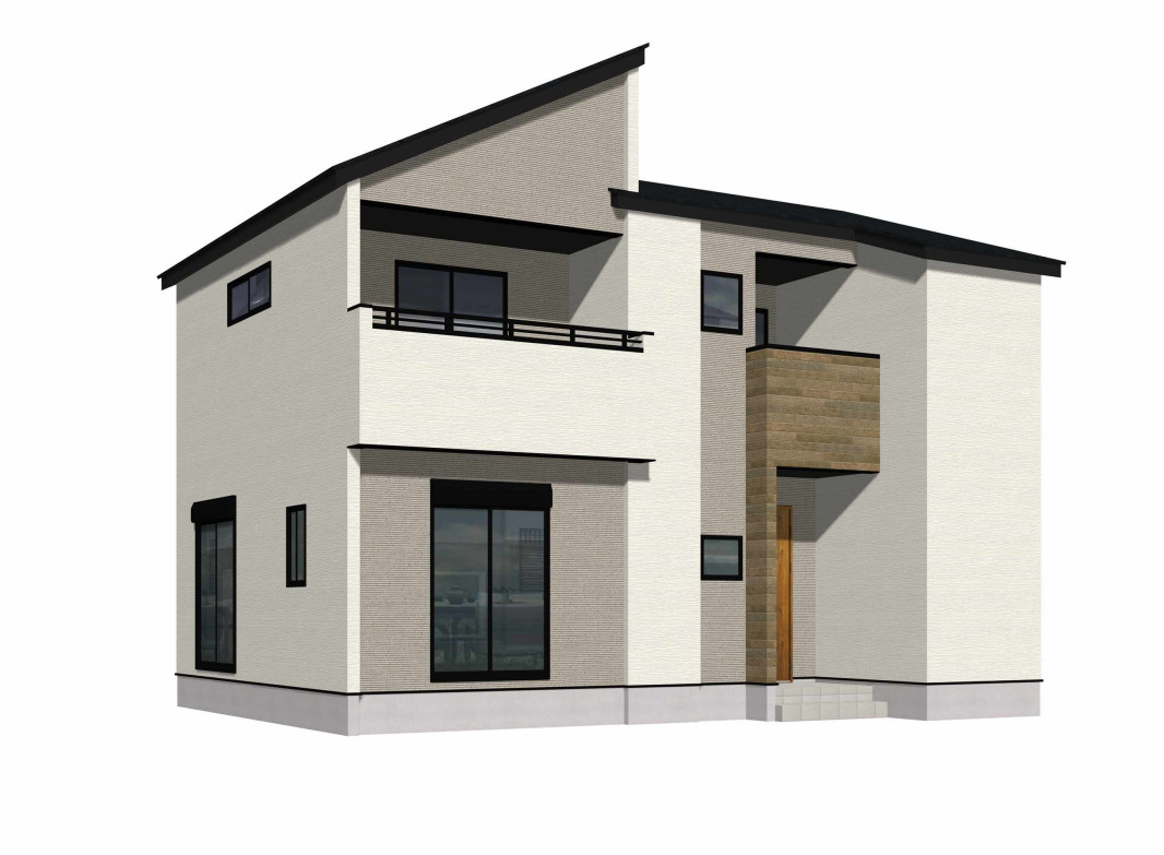 Adoble+アドブル＋小倉南区中曽根6丁目4期　【小倉南区　新築戸建て】の完成予想図|Adoble+アドブル＋小倉南区中曽根6丁目4期　【小倉南区　新築戸建て】