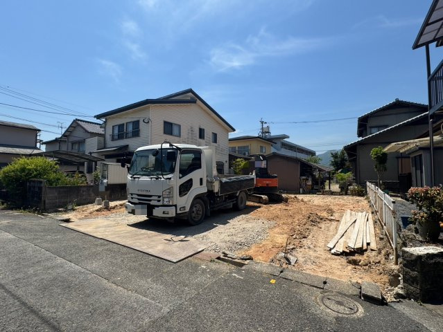 Adoble+アドブル＋小倉南区中曽根6丁目4期　【小倉南区　新築戸建て】の外観|現地撮影　2026,5,19　Adoble+アドブル＋小倉南区中曽根6丁目4期　【小倉南区　新築戸建て】