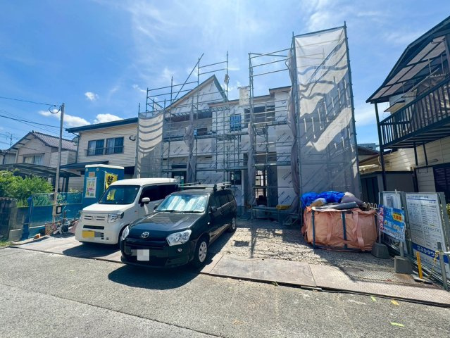 Adoble+アドブル＋小倉南区中曽根6丁目4期　【小倉南区　新築戸建て】の外観|現地撮影　2026,7,31　Adoble+アドブル＋小倉南区中曽根6丁目4期　【小倉南区　新築戸建て】