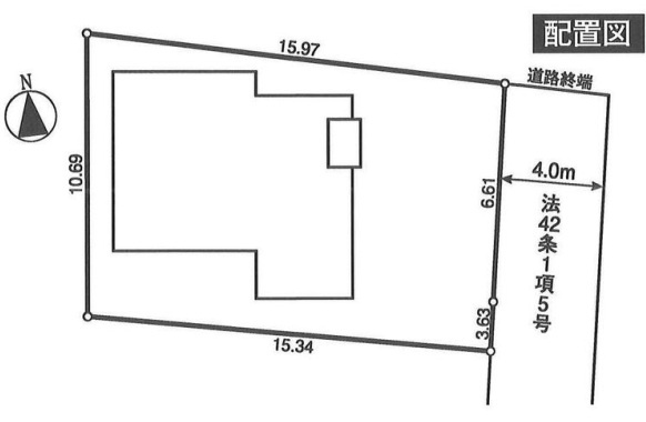 飯能市中山14期全1棟　新築戸建の区画図